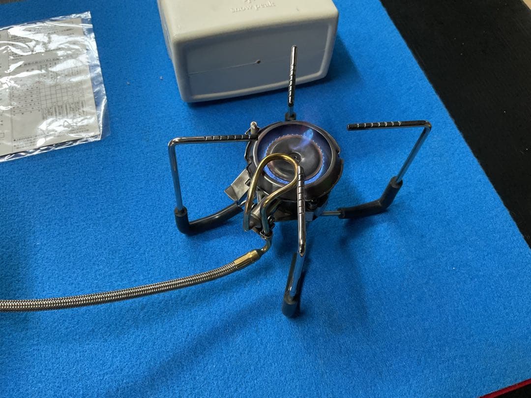  peak 希少品ギガパワーBFストーブ動作良好美品専用収納ケース付