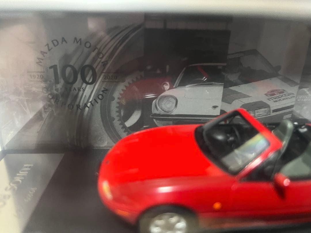 1/43 マツダ EUNOS ROADSTER NA 1989 100周年限定 マツダ（ミニカー
