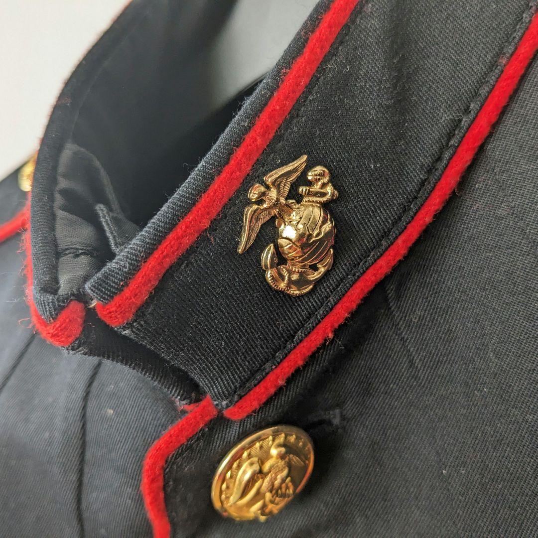 米軍 USMC ブルードレスジャケット ブルードレスパンツ 良品 ② - メルカリ