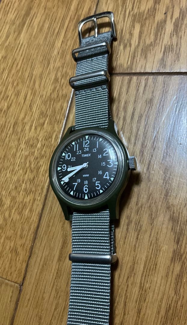 TIMEX キャンパー　レアな手巻き　military