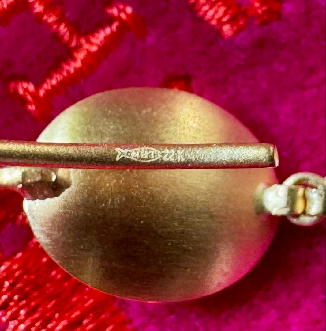 マリーエレーヌドゥタイヤック◇K22*スモールミラードロップピアス*