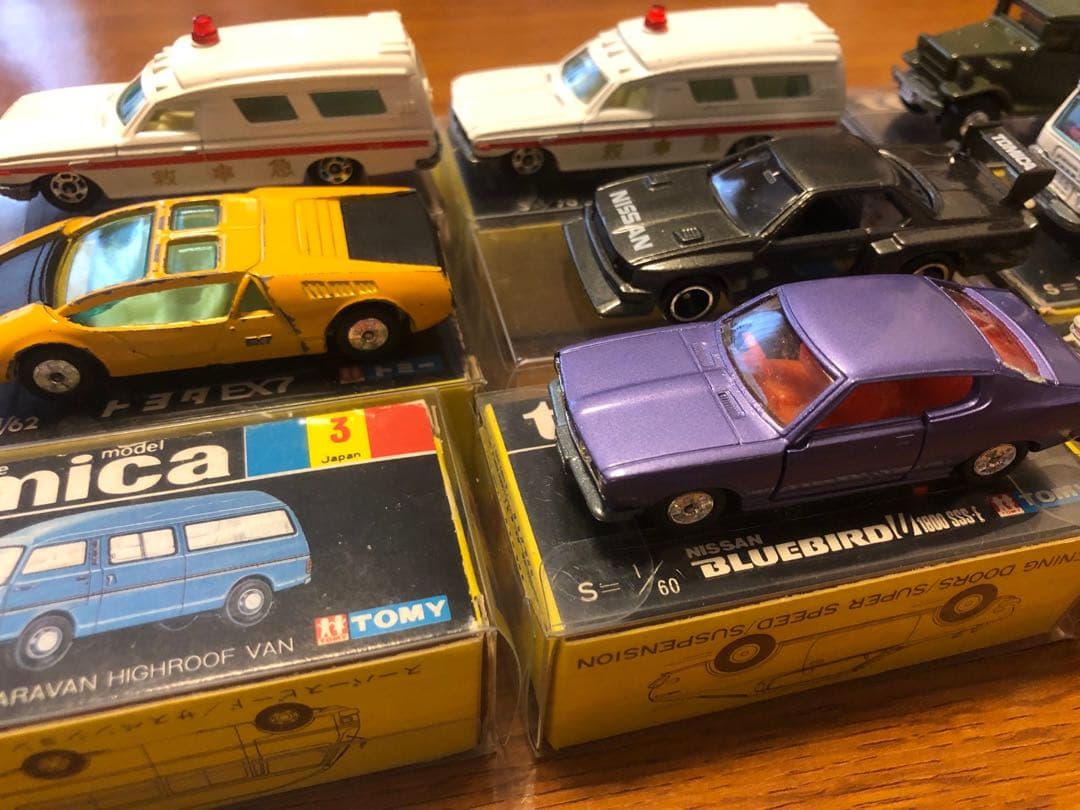 トミカ黒箱色指定1eホイール日本製まとめ売り