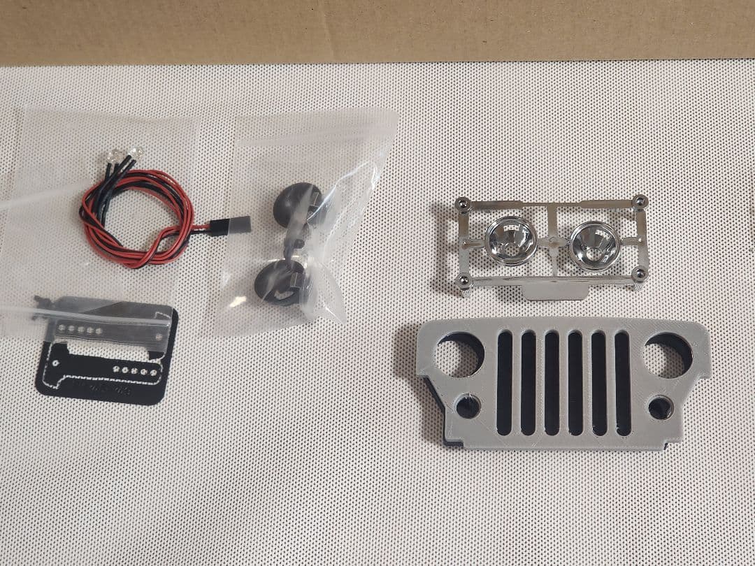 え*ん様 タミヤ ラジコン 1/10RC ワイルドウイリー 2 カスタムパーツ付