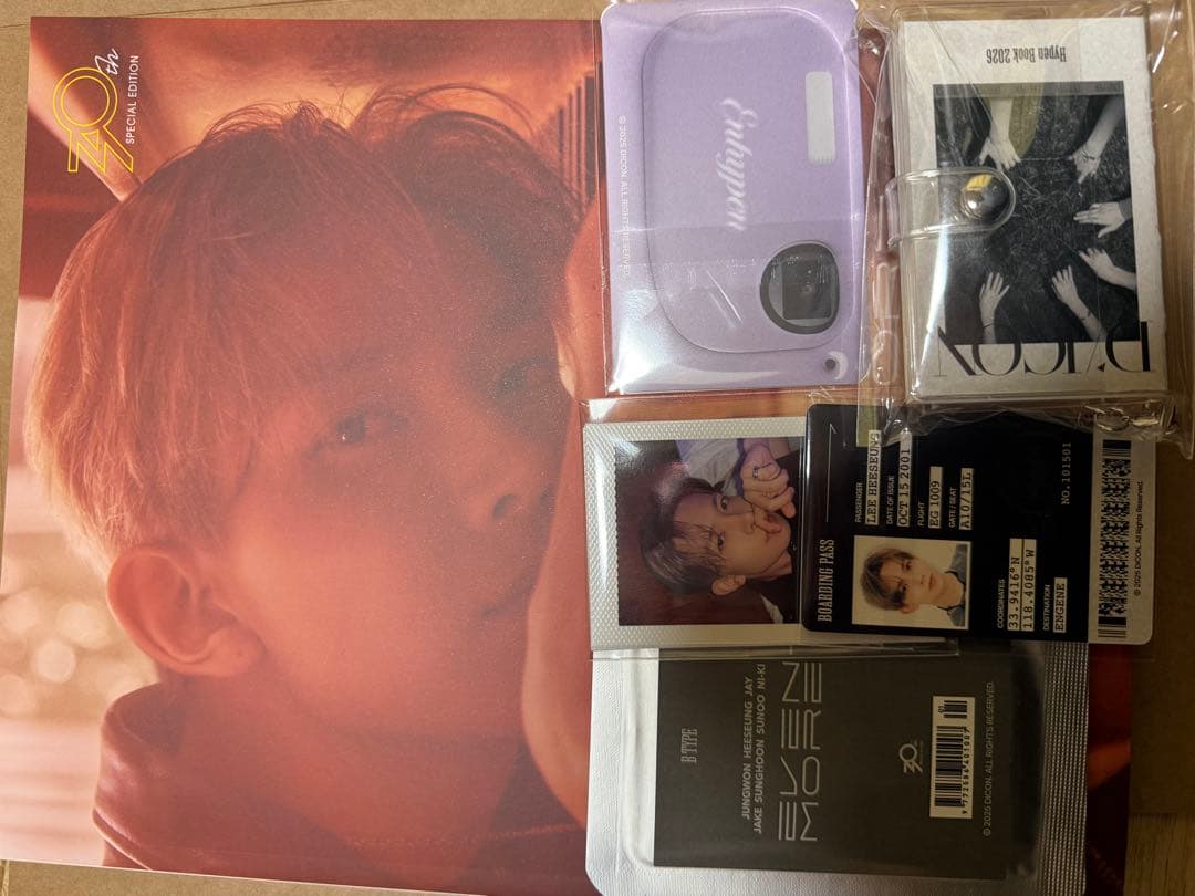 はむ·͜·ᰔ DICON AとBーTYPE ヒスンENHYPEN 全セット