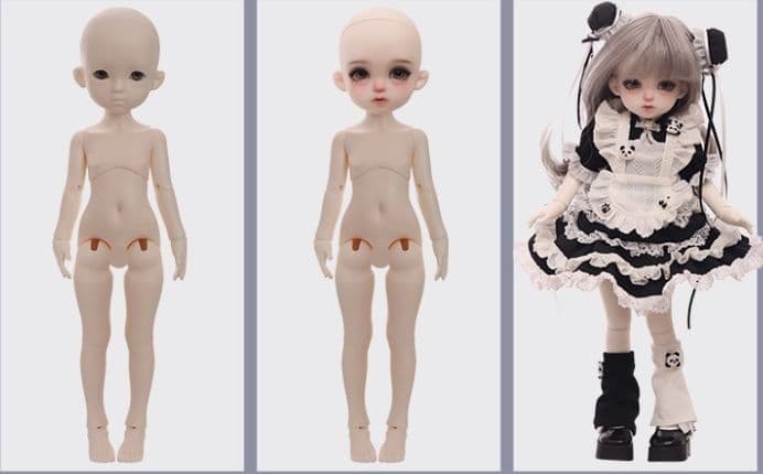 AX506 BJD 1/6 ドール本体 Yomi 球体関節人形 ハンドメイドの通販はau