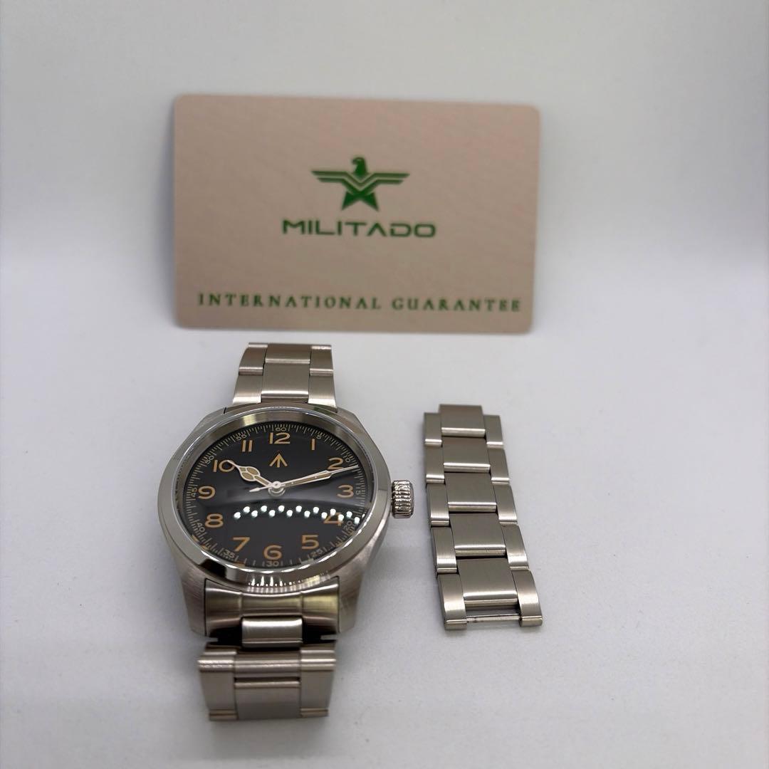 時計 TACTICAL FROG Militado ML08 VH31 38mm