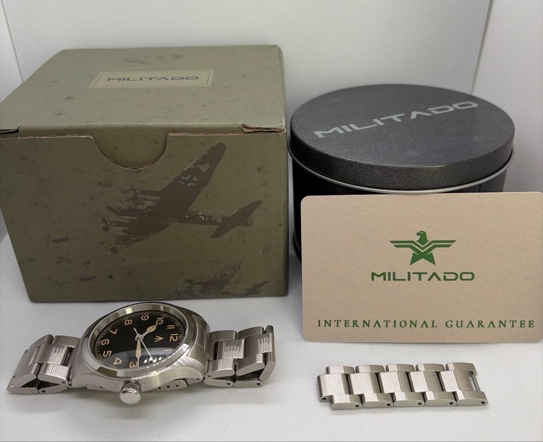 時計 TACTICAL FROG Militado ML08 VH31 38mm