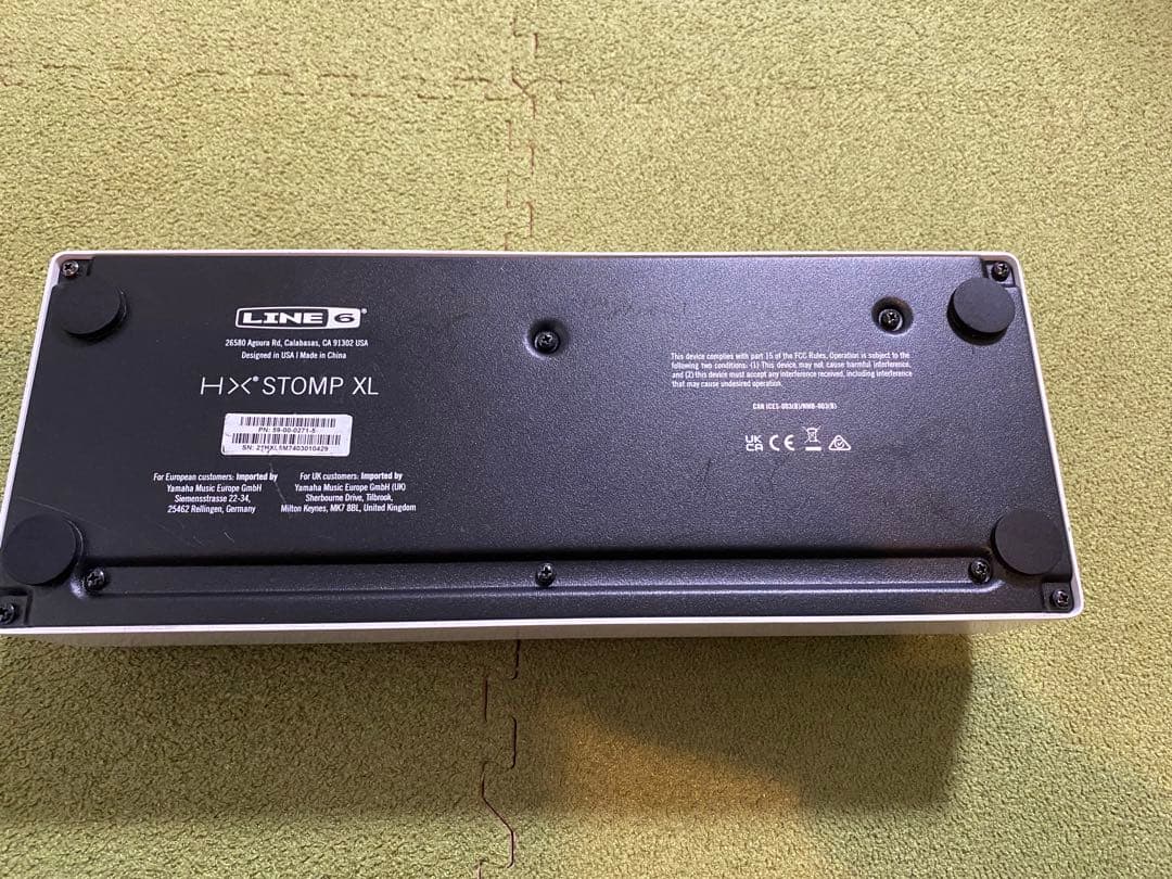 LINE 6 HX STOMP XL マルチエフェクター　付属品完備