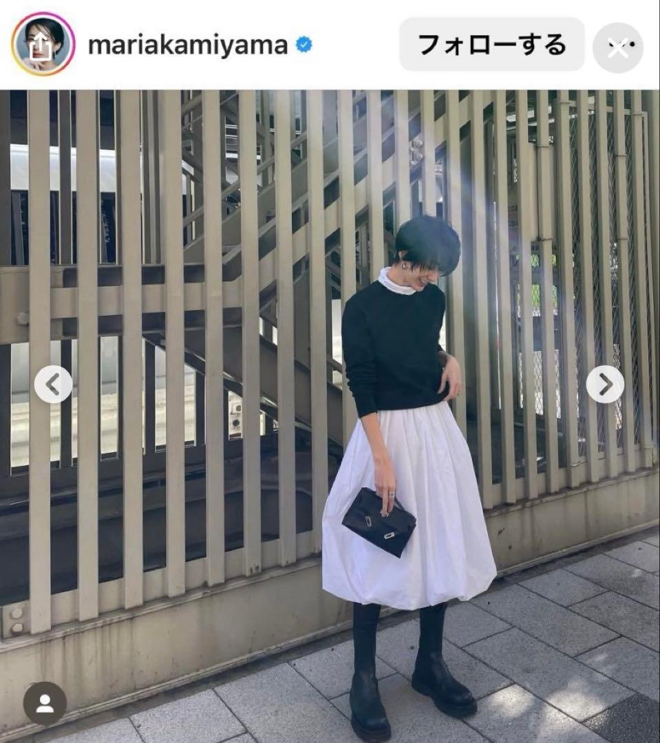 限定お値下げ♡ patou コットンバブルスカート　バルーンスカート