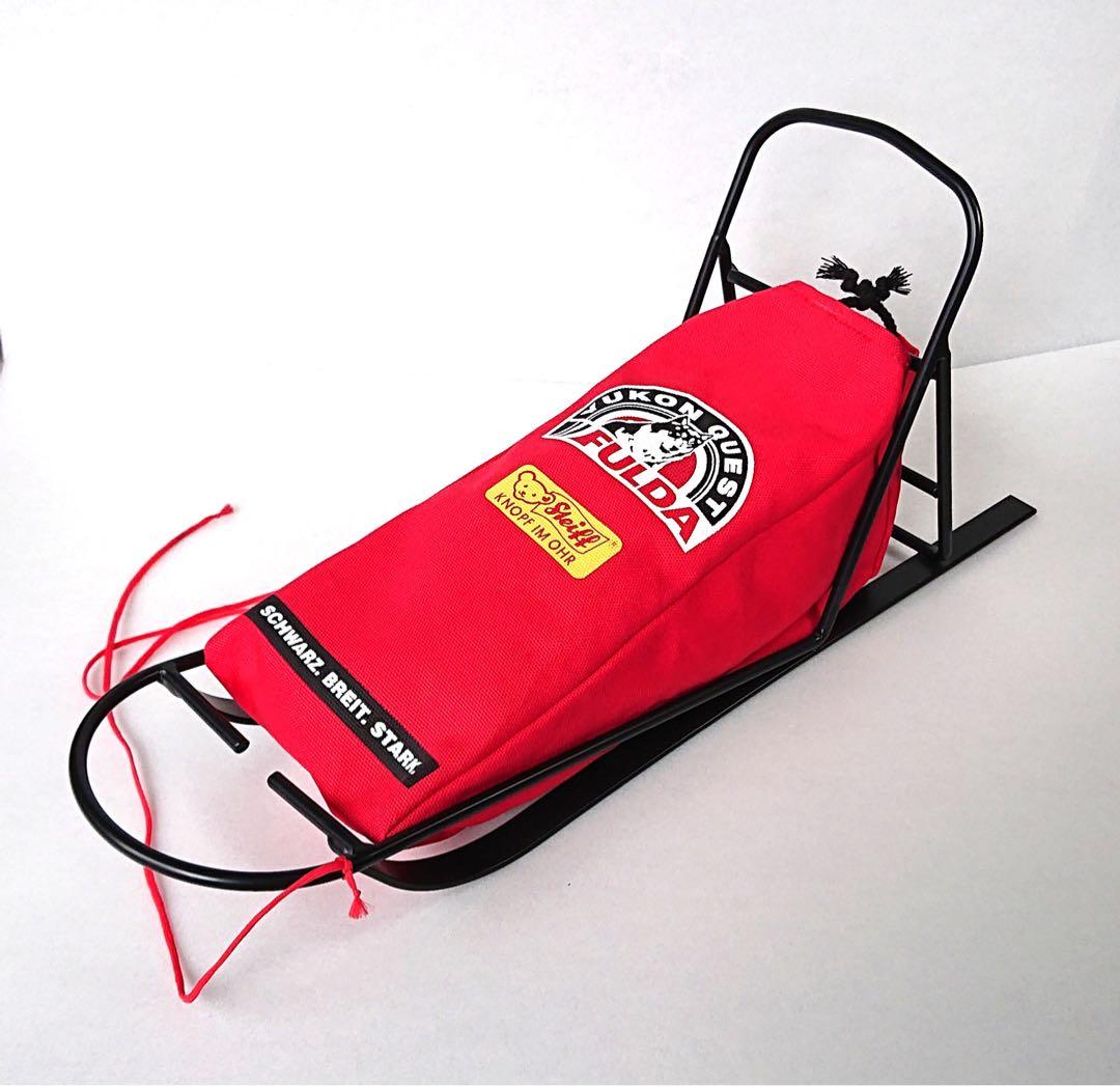 シュタイフ FULDAコラボ ハスキー犬2マッシャードール1そり1