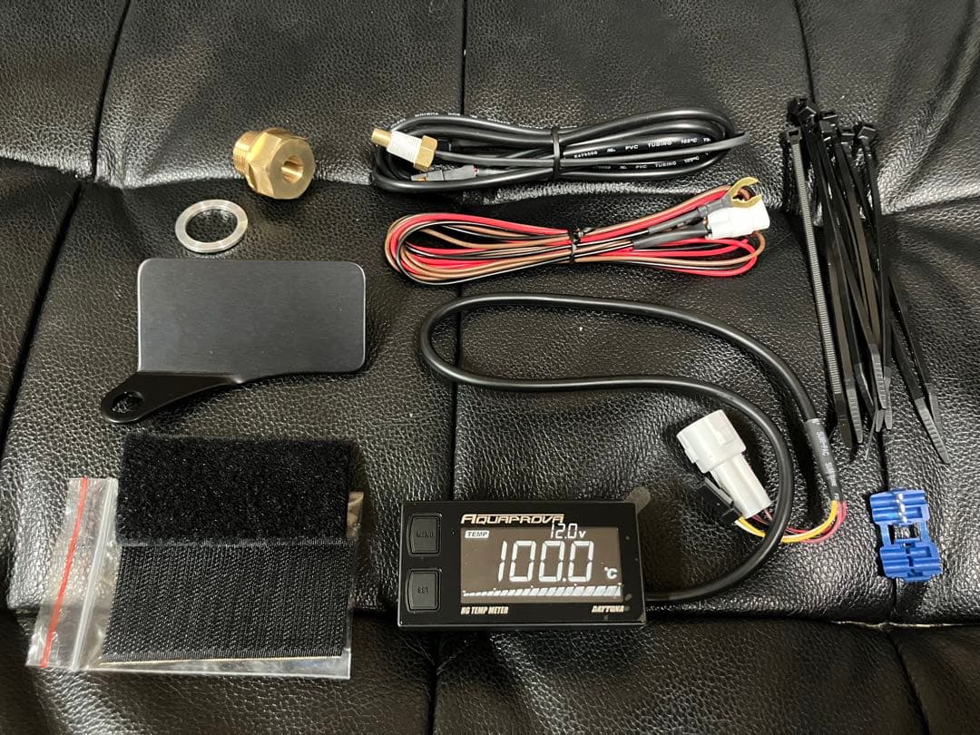 ゼファー400 χ デイトナ ハイグレード テンプメーター セット 真鍮 油