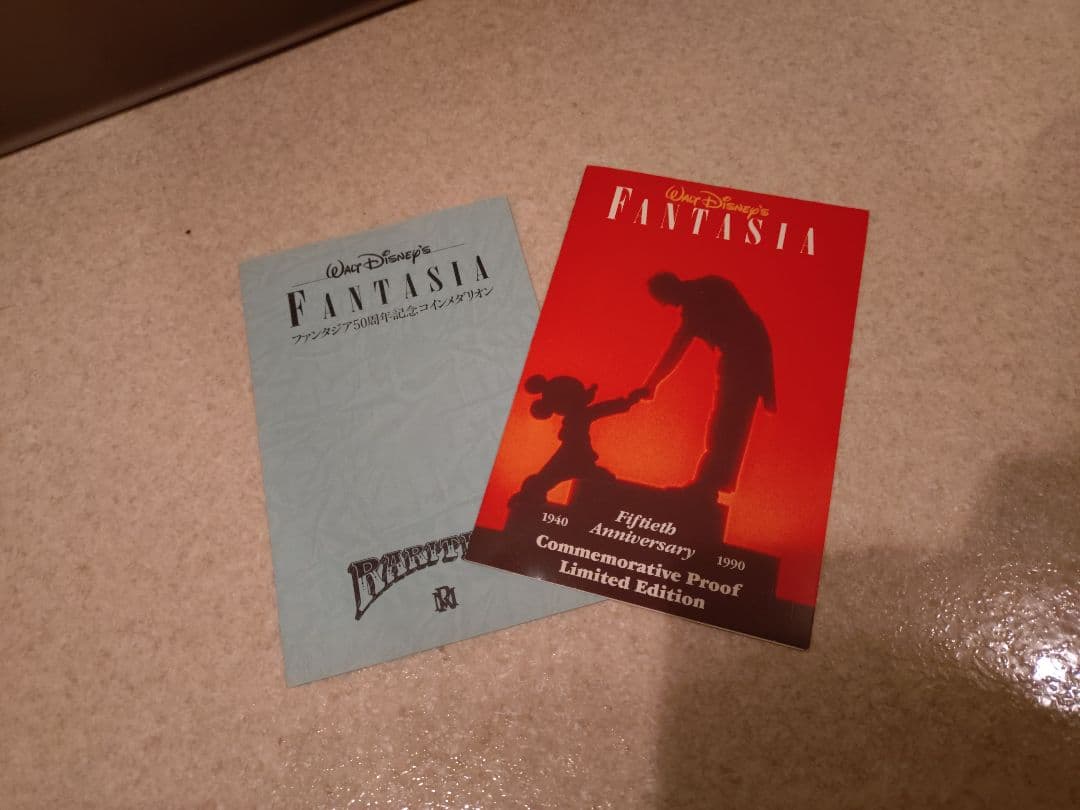 DISNEY FANTASIA 50周年記念メダル