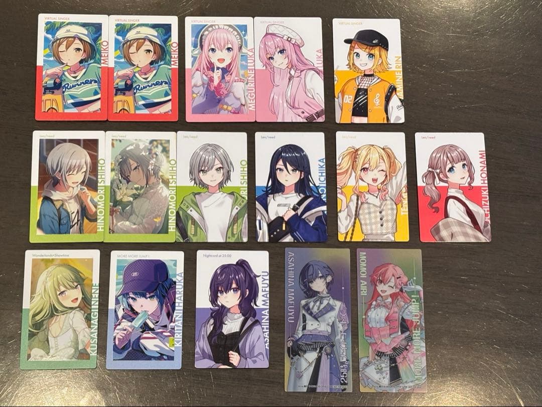 プロセカ 紙類 まとめ売り（バラ売り可） - メルカリ