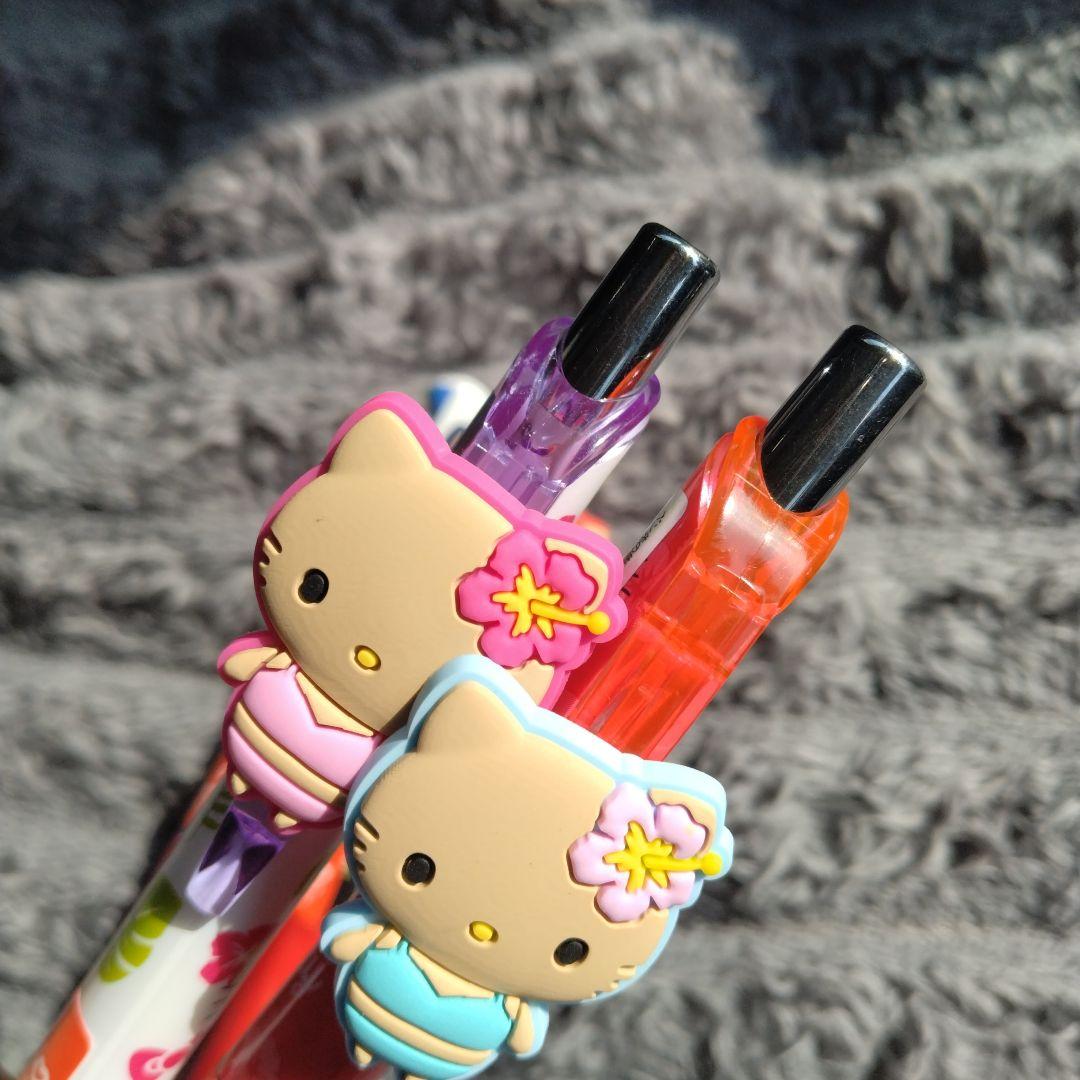 日焼けキティ✨新品未使用未開封‼️ボールペン4本セット✨まとめ売り