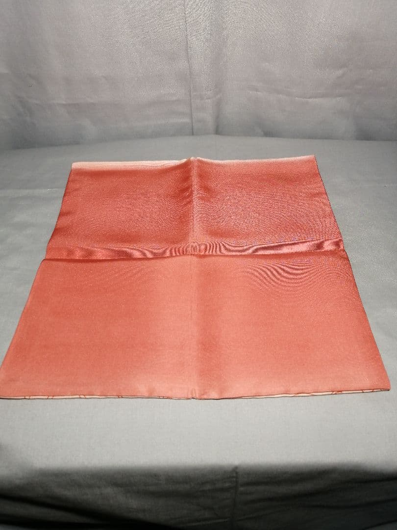 茶道具】裏千家淡々斎宗匠直書き銀杏唐草出帛紗 出帛紗73