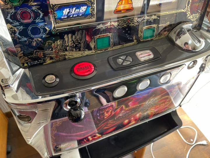 スロット実機 パチスロ北斗の拳 転生 拳王パネル
