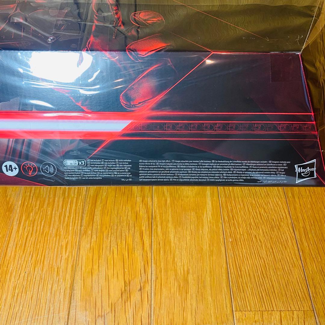 【美品】スター・ウォーズ　フォースＦＸライトセーバー　ダースベイダー　ハズブロ