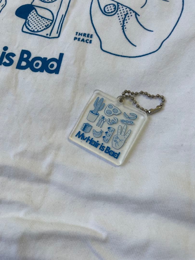 My Hair is Bad Tシャツ M キーホルダー タオル 限定品