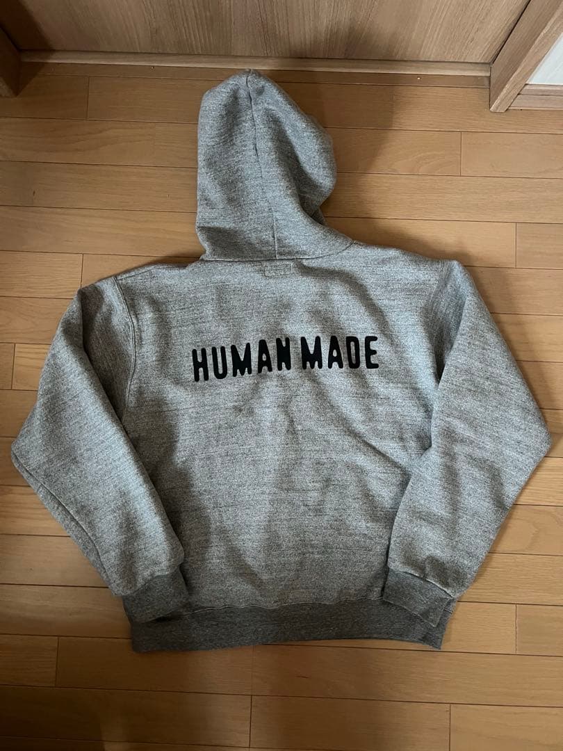 HUMAN MADE ジップパーカー