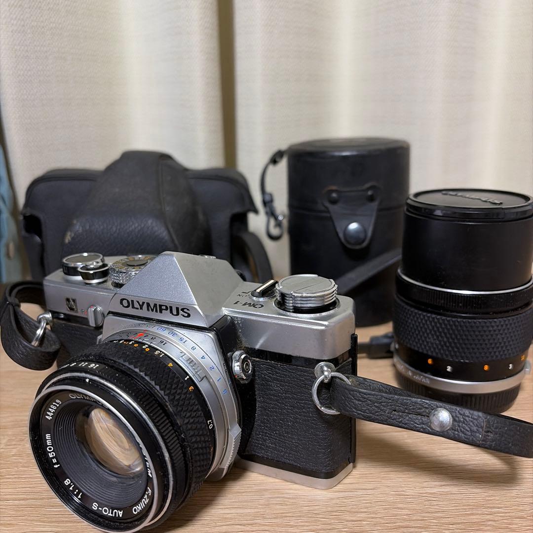 ジャンク】OLYMPUS OM-1 フィルム一眼 レンズセット - メルカリ