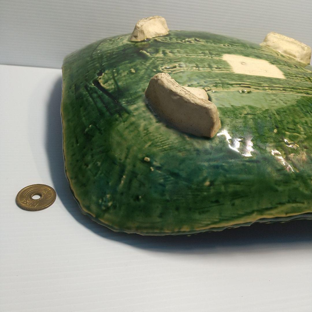 四角皿 時代物 珍しい絵柄品