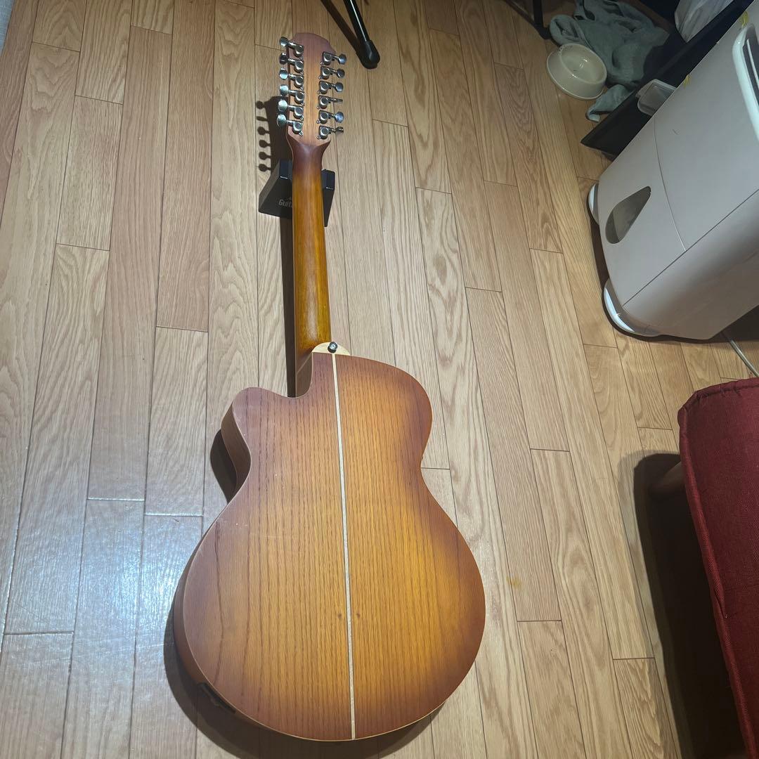 Aria 12弦 エレアコ FET12 KORG slimpitchおまけ Aria 12弦 エレアコ