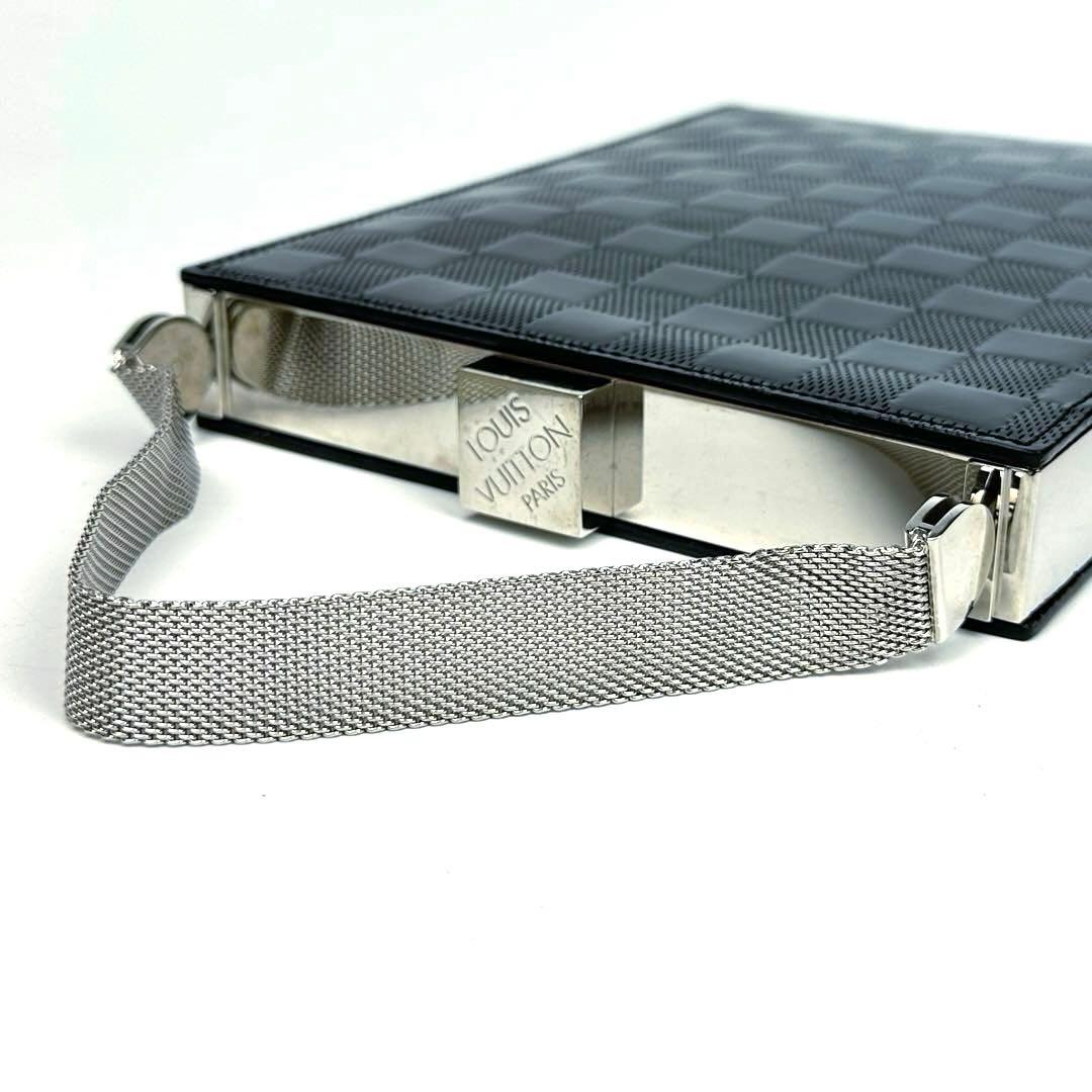 極美品 ルイヴィトン ダミエヴェルニ アンジュGM M92103 ノワール 希少