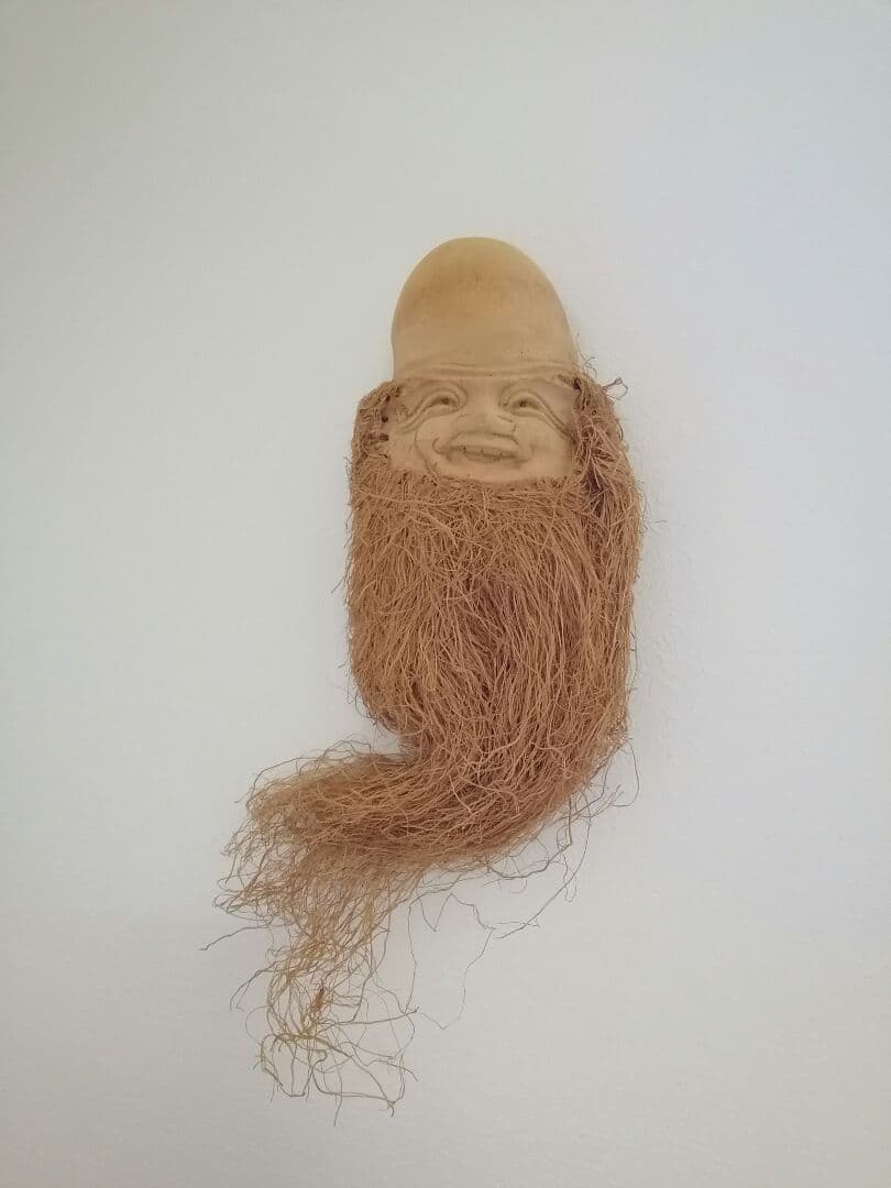 竹の根で作った仙人