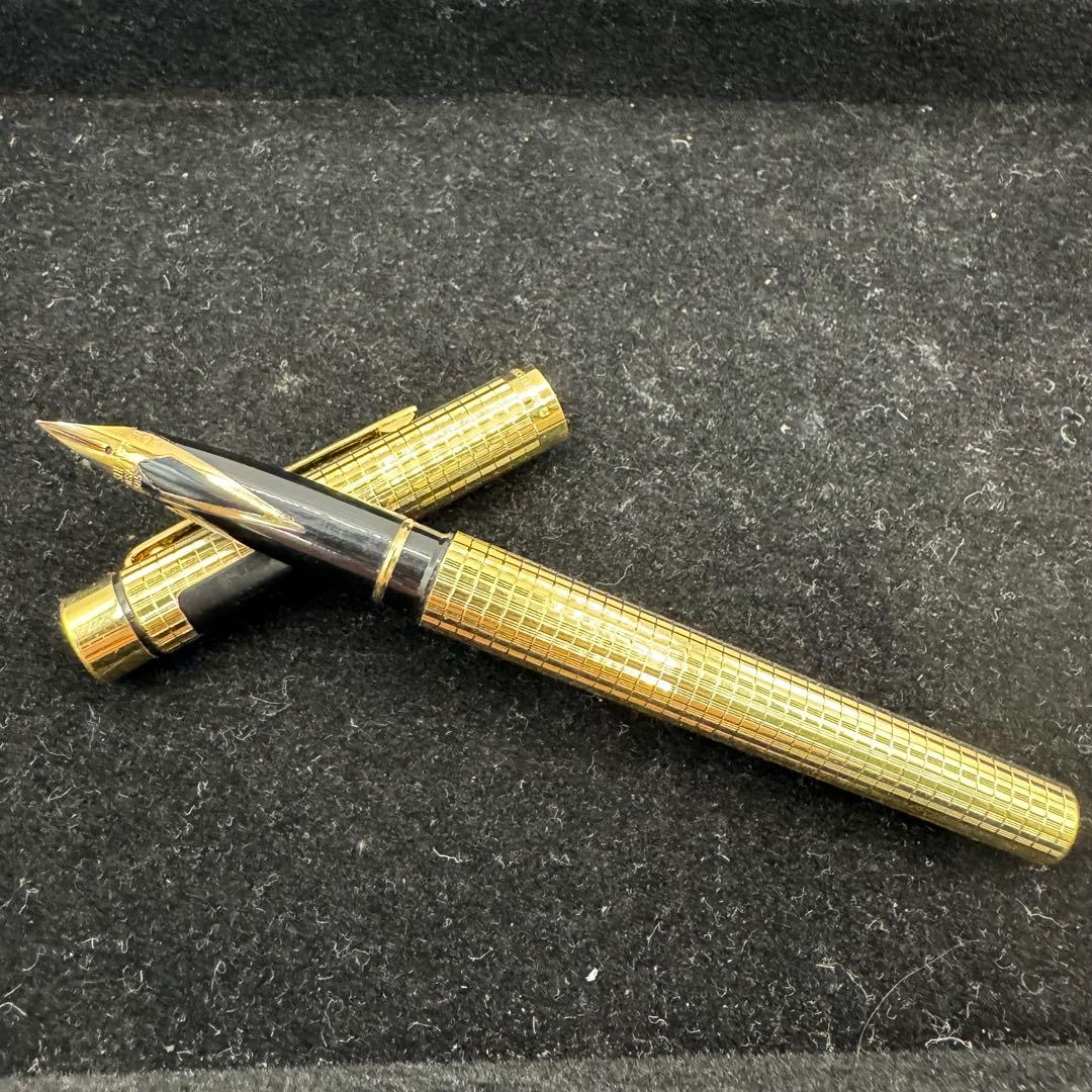 鑑定済］シェーファー 万年筆 14K 585 SHEAFFER 中古