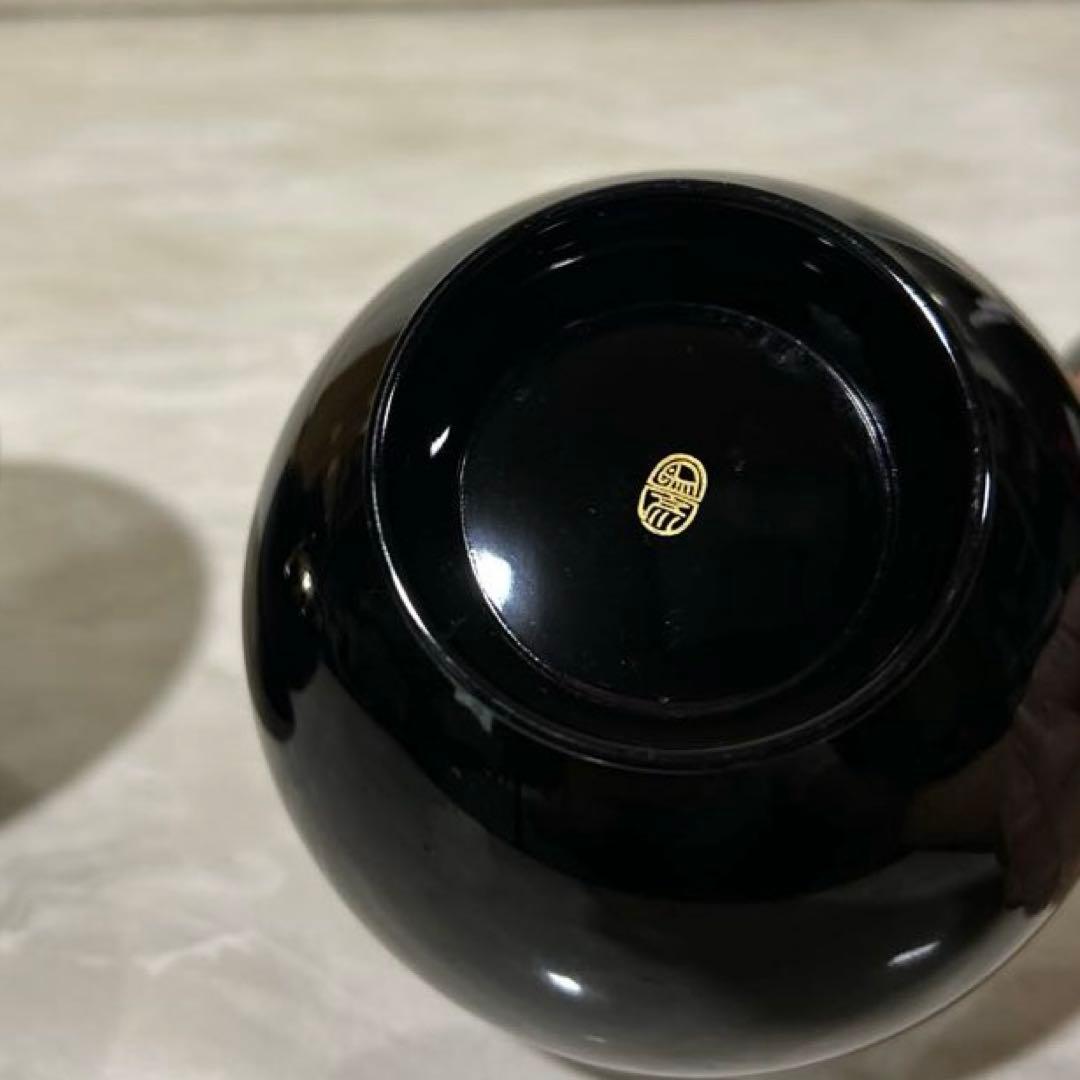 象彦　漆塗り　金蒔絵　蓋付椀　ふたつき　おわん　正月　祝い事　慶事