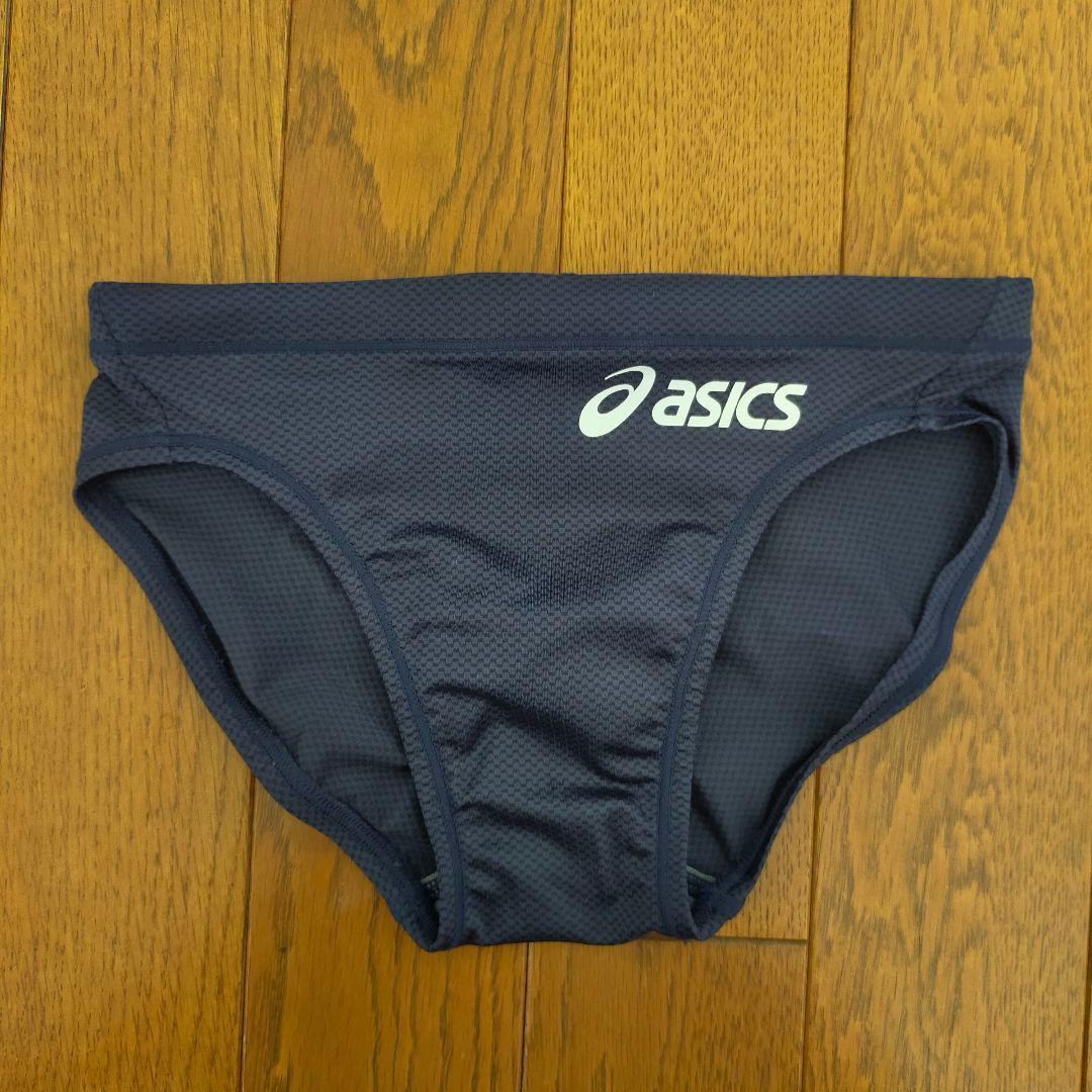 Sサイズ メンズ 競泳水着 アシックス 競パン ブルー