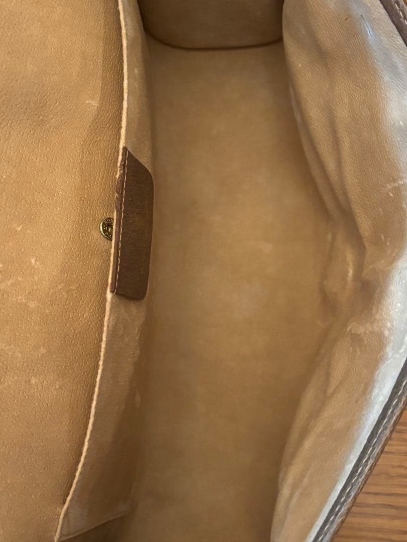 GUCCIグッチ オールドグッチ セカンドバッグ シェリーライン GG柄　PVC