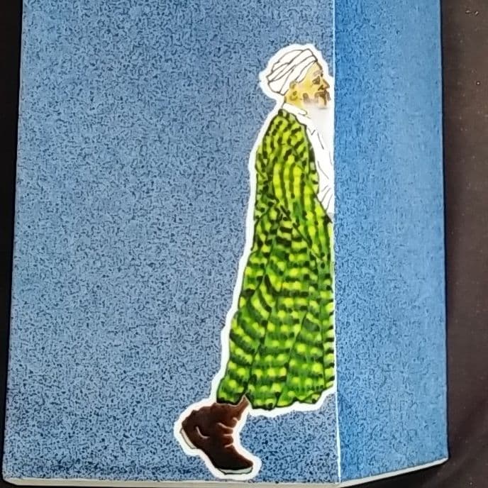 再値下げ九谷焼竹腰一兼(花生け）遠い日シリーズ