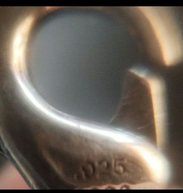 新品　約22cm　ペーパーチェーンブレスレット　silver925