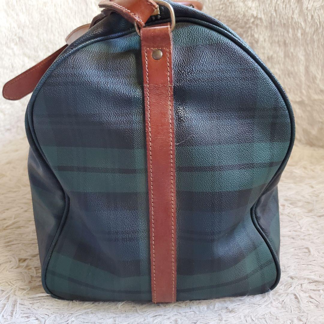 希少 ポロラルフローレン PVC レザー 大容量ボストンバッグ ブラック