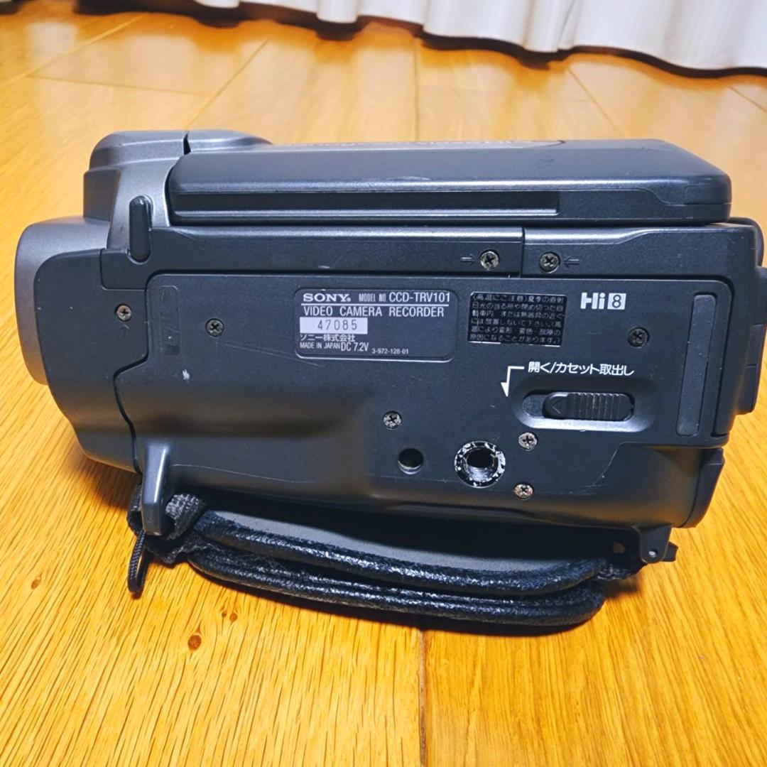 【動作確認済】高画質 SONY 8ミリ Hi8 ビデオカメラ ACアダプタセット