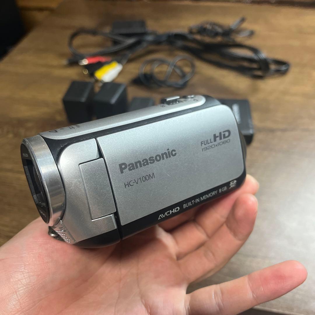 Panasonic HC-V100M-S ビデオカメラ 動作確認済み