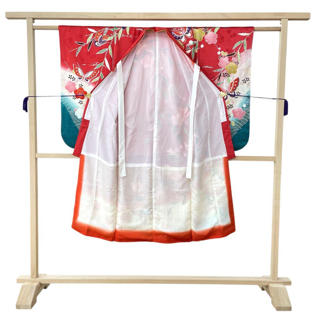 ◎mk-2550　七五三　女の子　着物　7歳　日本製　　12-4