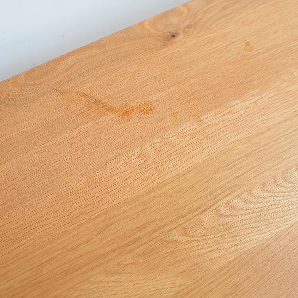 無印良品/MUJI オーク材 110cm デスク 引出付き ZR24069