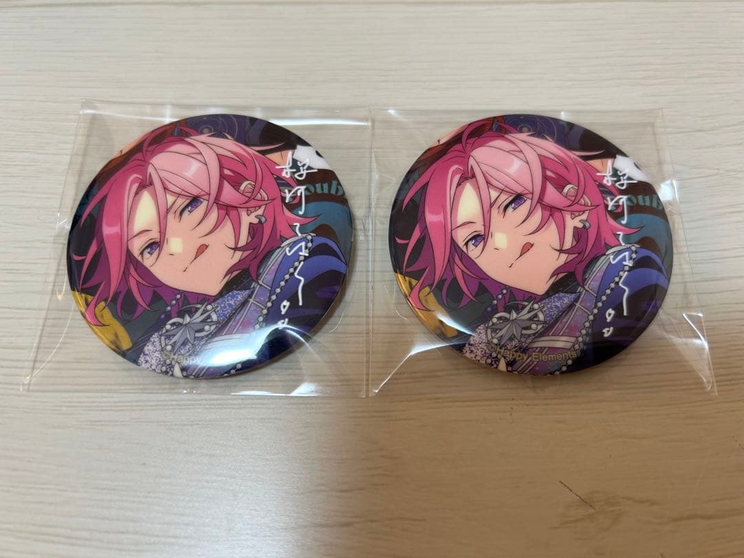 DF 桜河 こはく 缶バッジ1点】あんスタ TRIP アルバム あんスタ 中国 TRIP