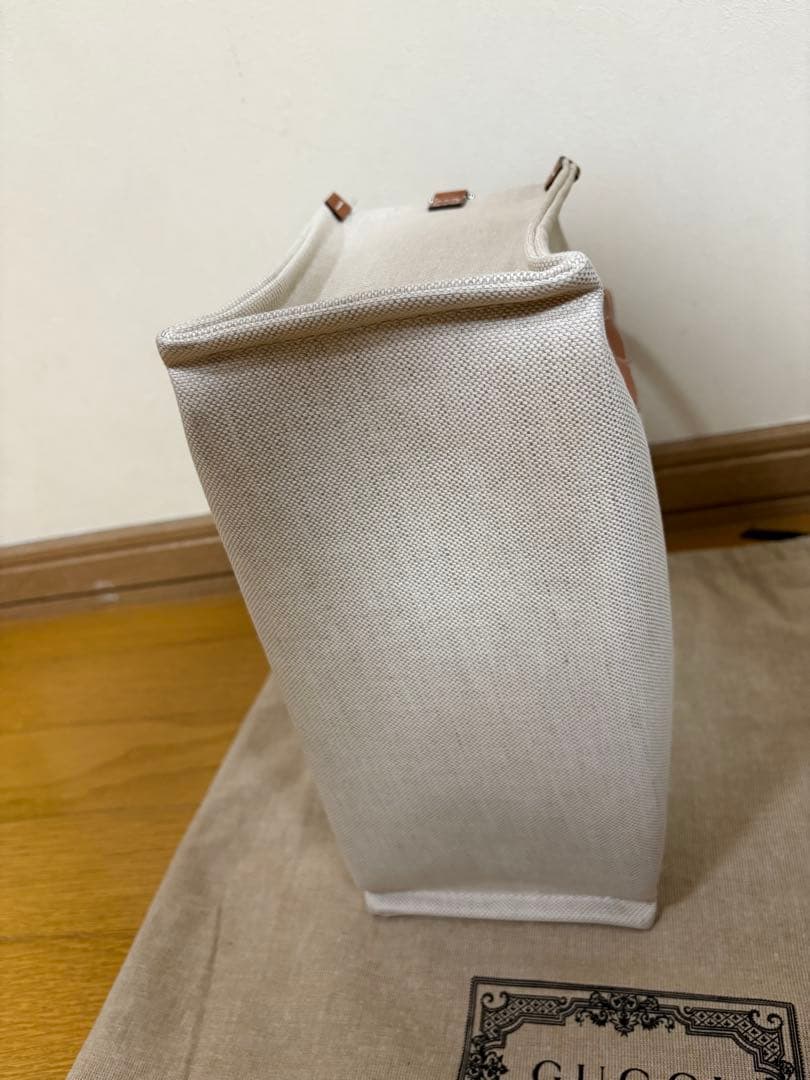 GUCCI キャンバス トートバッグ