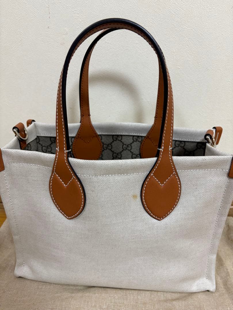 GUCCI キャンバス トートバッグ