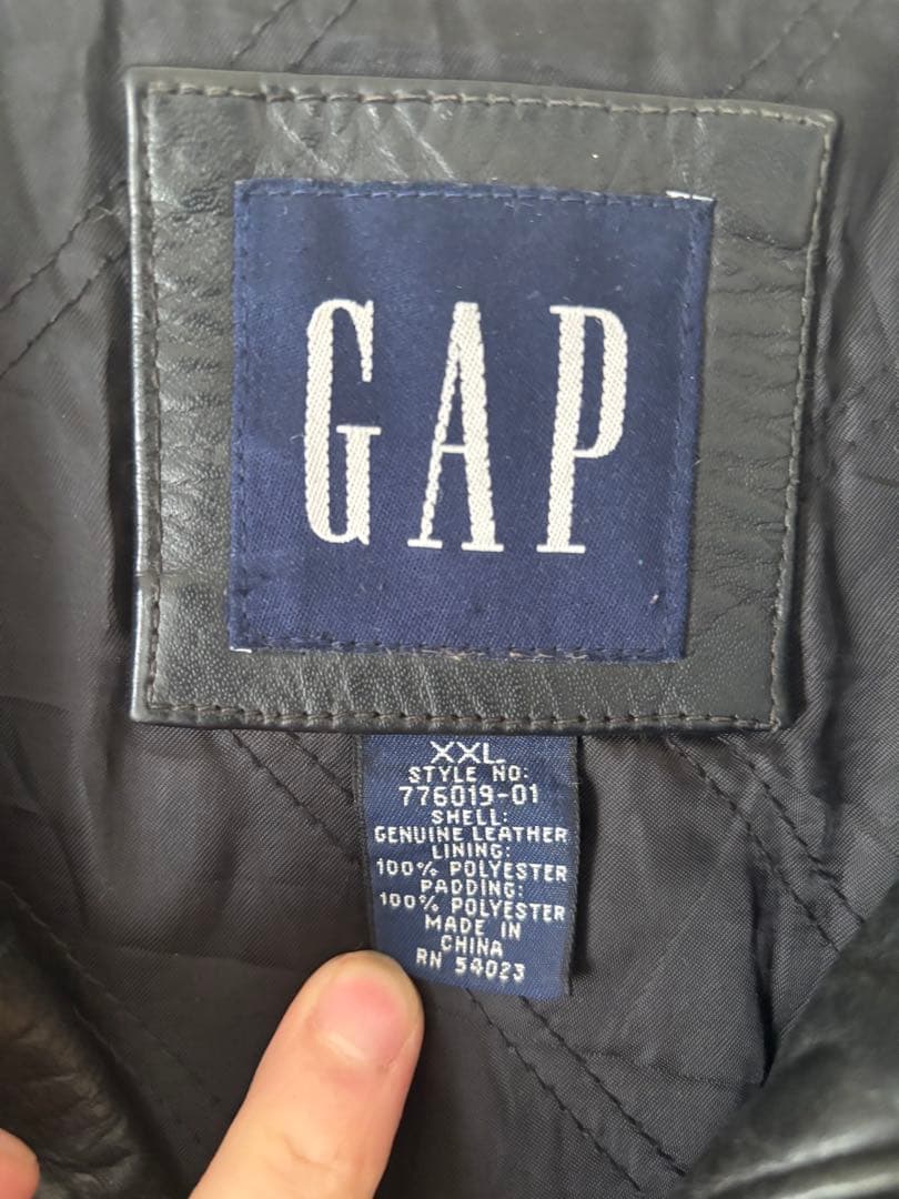 キングヌー井口00S OLDGAP オールドギャップ レザージャケット XXL GAP