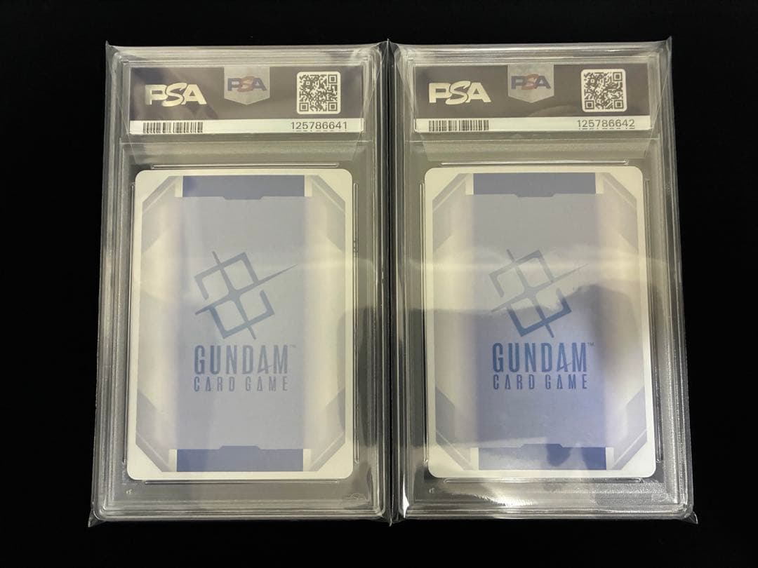 ガンダムカードゲーム　スレッタ　エアリアル　β　パラレル　PSA10 連番
