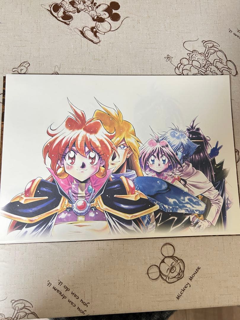 スレイヤーズ　SLAYERS あらいずみるいイラスト6シートセット