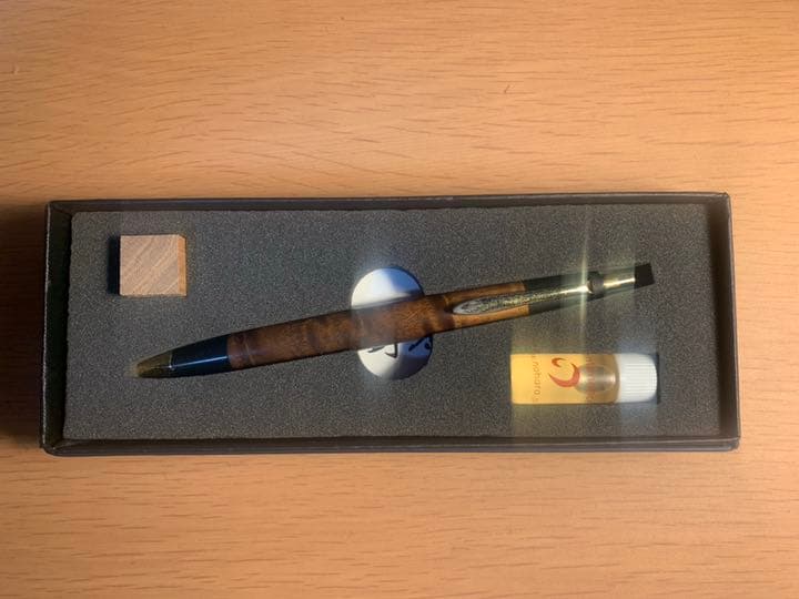 野原工芸限定品鬼胡桃新型シャープペンシル