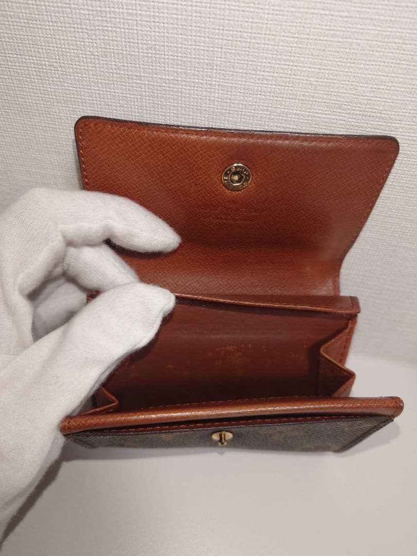 LOUIS VUITTON ヴィトン　ポルト モネ・プラ（モノグラム）小銭入れ