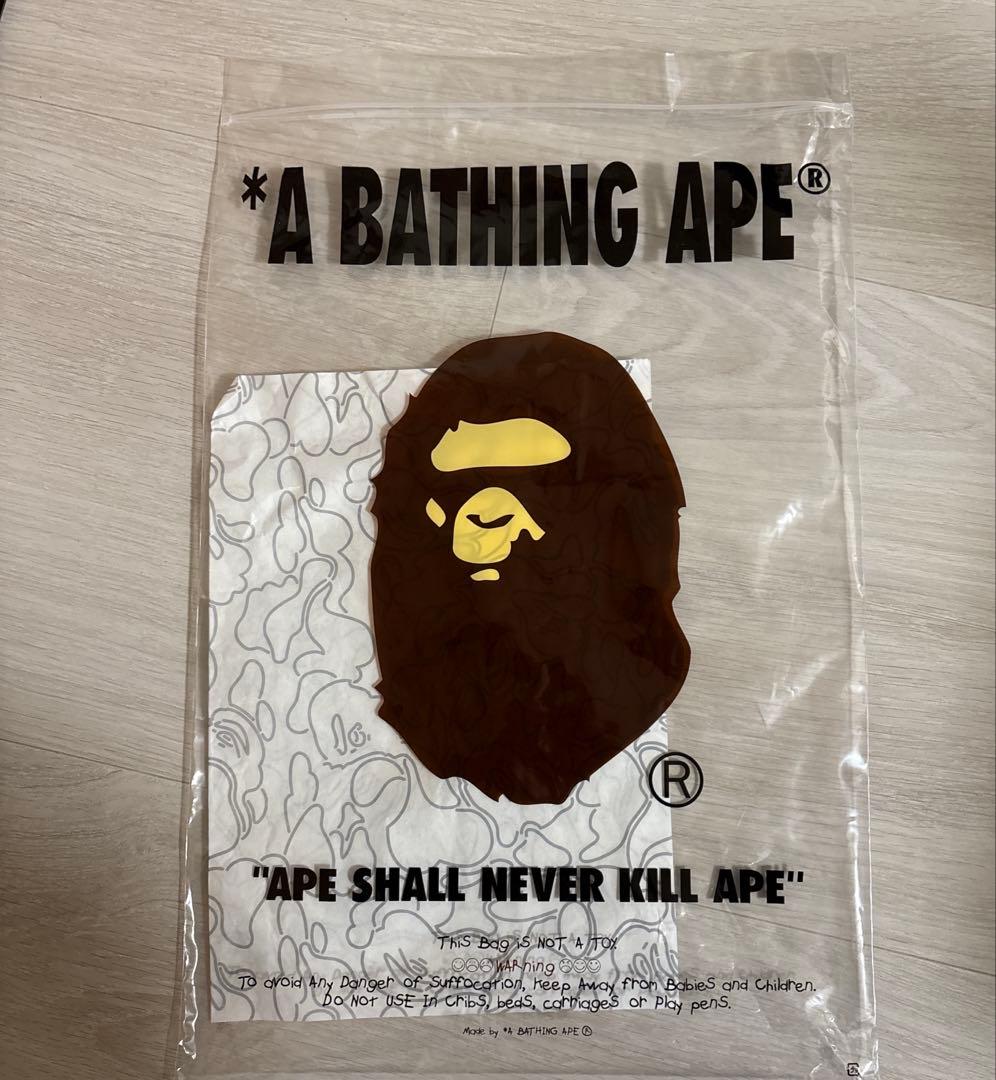 【未使用】A Bathing Ape カモフラージュ シャークパーカー L