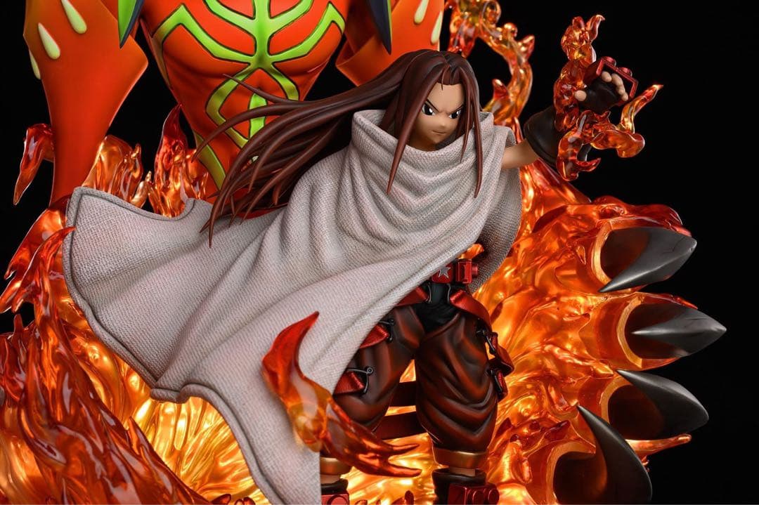 シャーマンキング ハオ 麻倉葉王 ガレージキット ガレキ スタチュー①