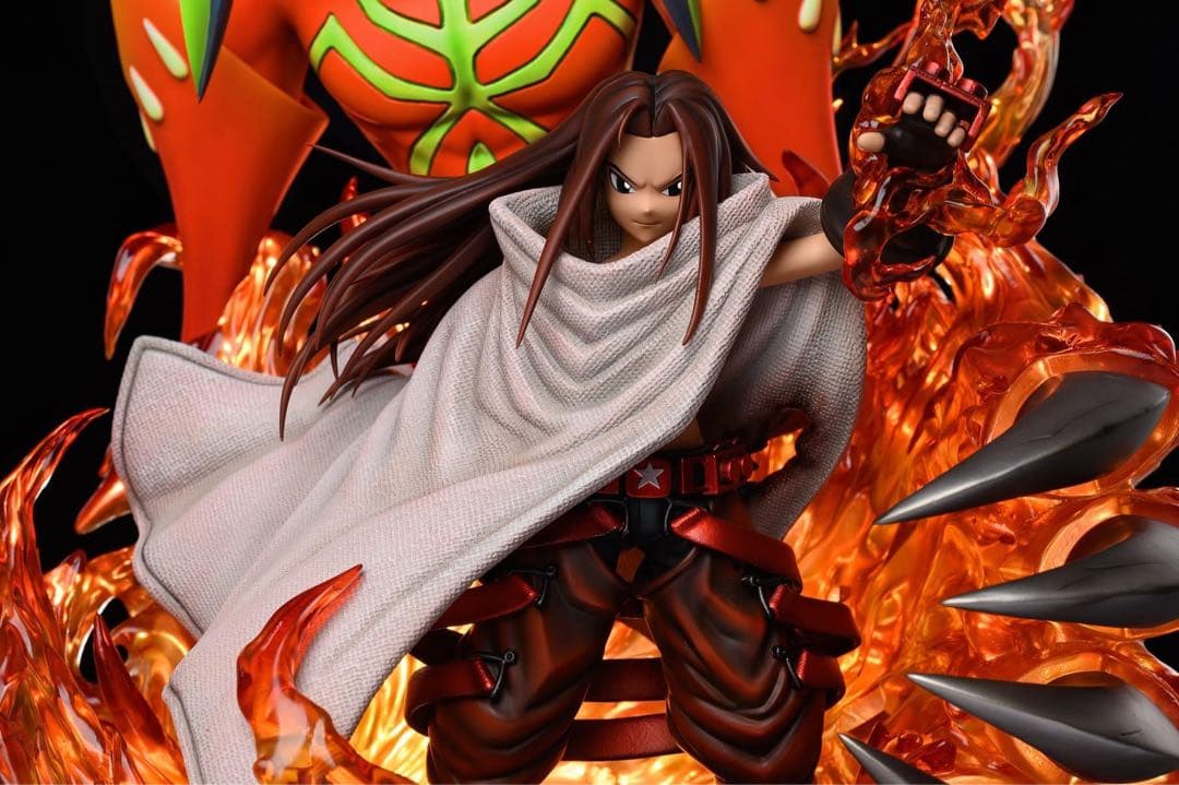 シャーマンキング ハオ 麻倉葉王 ガレージキット ガレキ スタチュー①